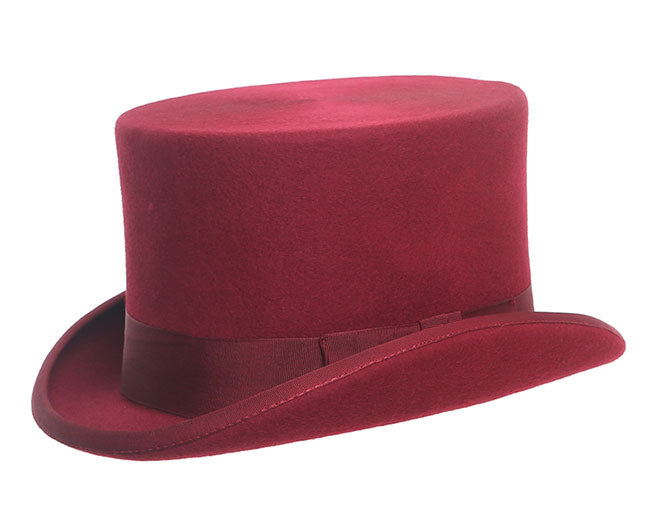 Top hat MAROON