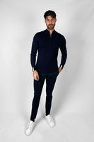 Men’s Avanti Navy Half Zip Jumper