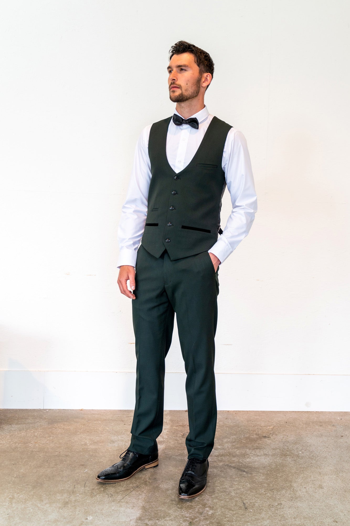 Marc darcy Bromley olive trousers