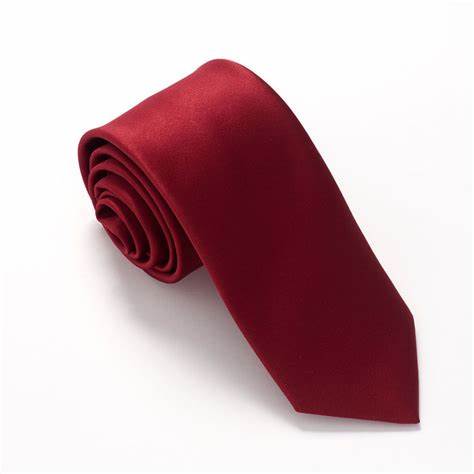 Van Buck Cherry Tie & Square