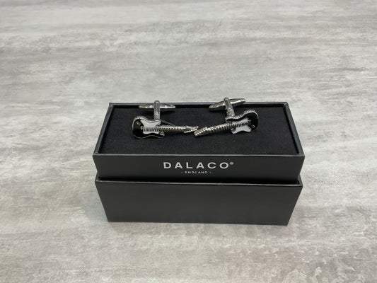 Black Guitar Cufflinks