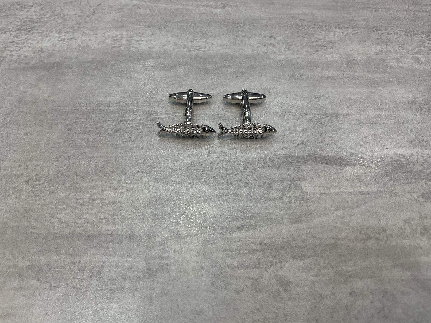Fish skeleton Cufflinks