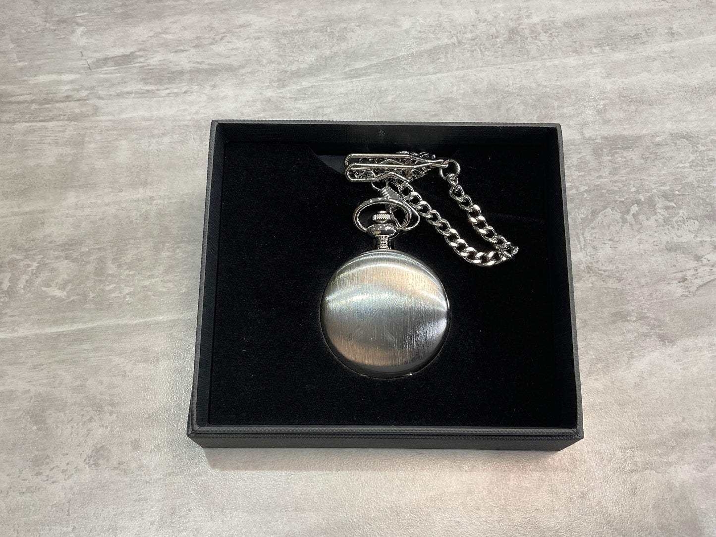 Silver pocket watch pw01
