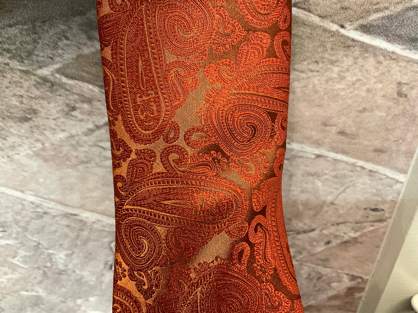 Tie William turner rust tie and square I169840