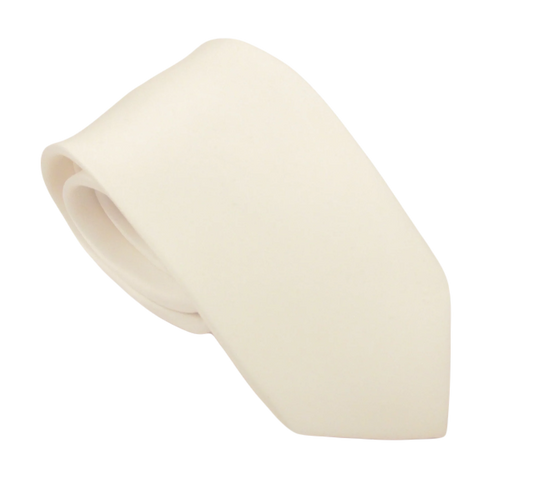 Van Buck White Tie & Square