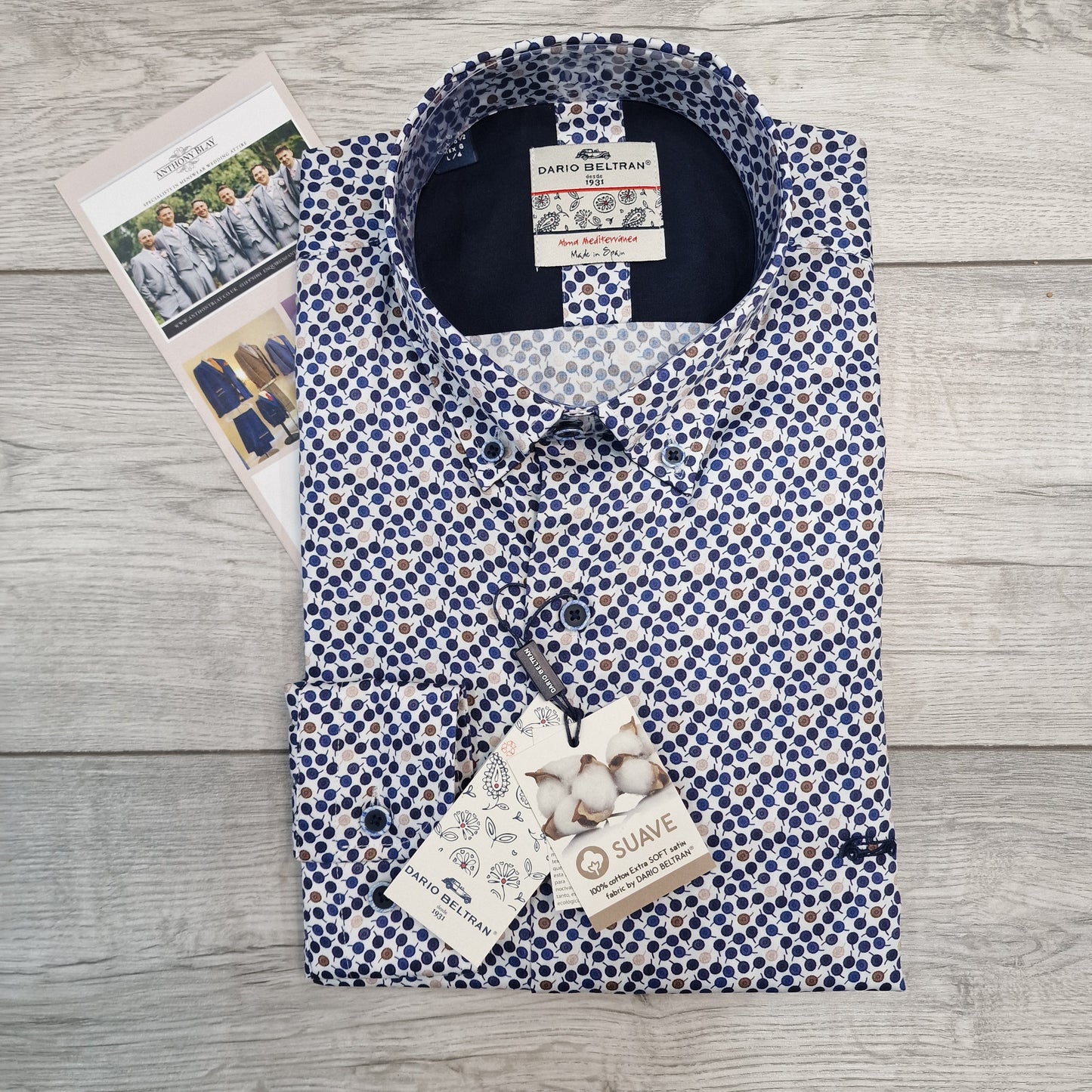 Dario Beltran Quirk Pattern Shirt
