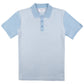 Regular Fit Sirus Sky Blue Printed Jersey Polo
