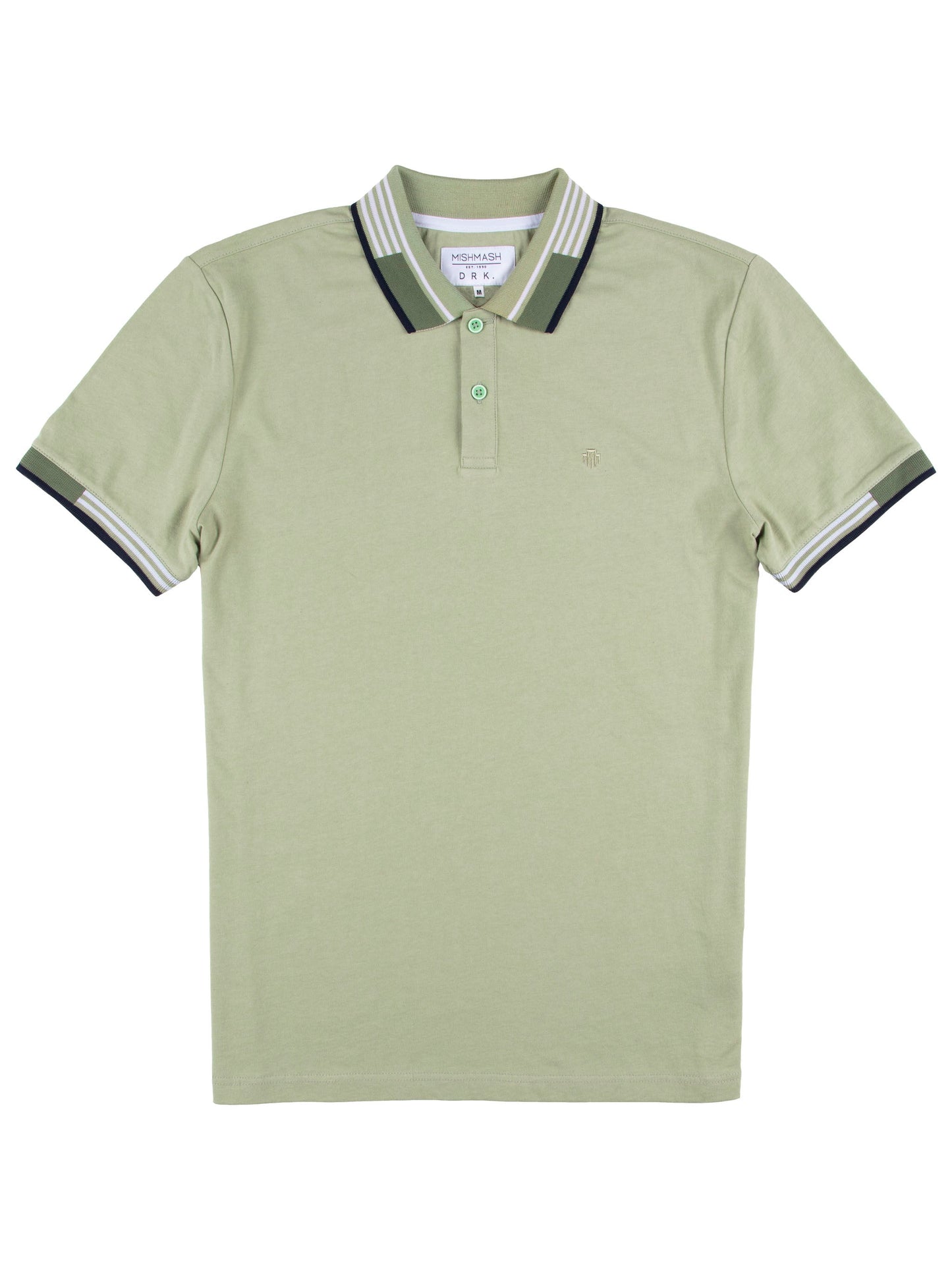 Regular Fit Oslo Pale Green Cotton Jersey Polo