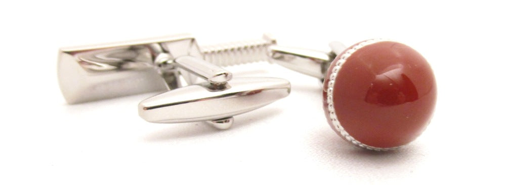 Cricket Bat & Ball Novelty Cufflinks by Van Buck