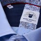 Collar close up ALFIE - Sky Blue Long Sleeve Shirt-Marc Darcy Menswear