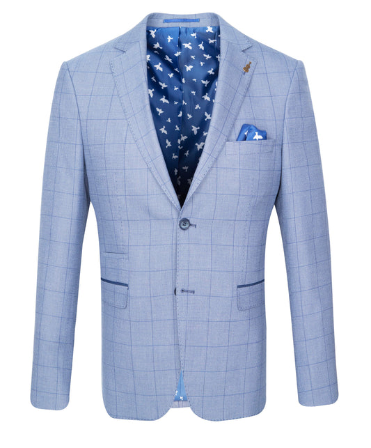 Windowpane Check Blazer
