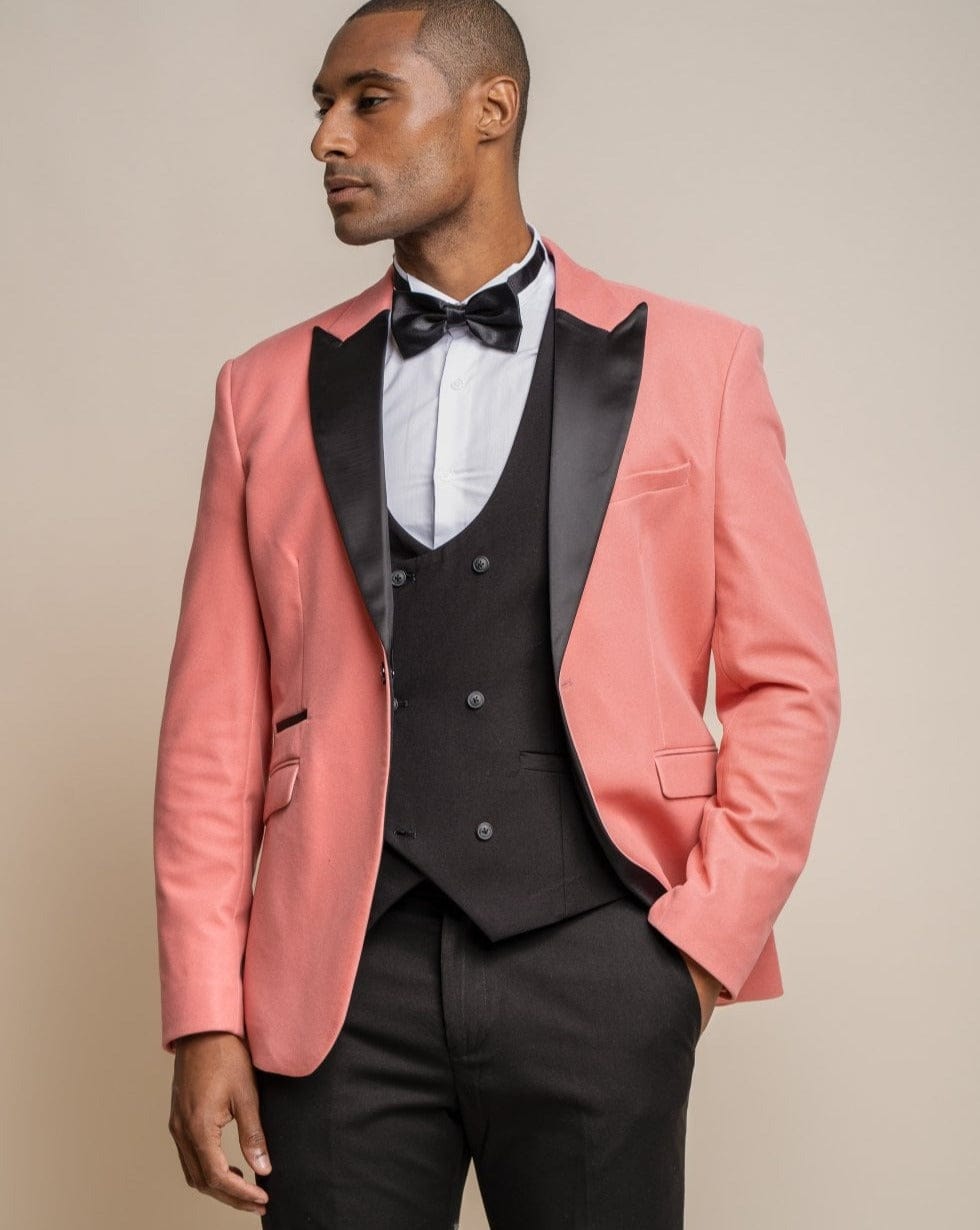 Rosa Pink Velvet Blazer