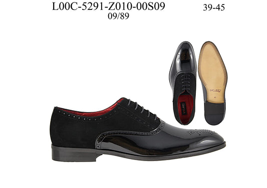 Lacuzzo Patent/Suede shoe