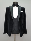 Wilvorst Velvet Jacket - Peak Lapels or Shawl Collar
