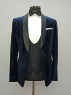 Wilvorst Velvet Jacket - Peak Lapels or Shawl Collar