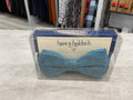Bow Tie - Hunt and holditch blue glitter