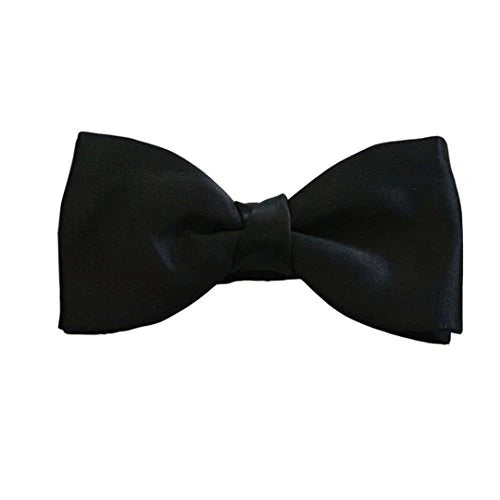 Bow Tie - Van Buck Black Satin