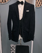 Jacquard velvet blazer  (Jerry)