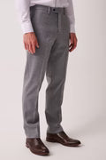 Hayden Silver Blue Crossweave Trousers