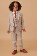 HM5 - Stone Childrens 3 Piece Suit