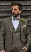 Brown tweed jacket