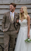Brown Tweed Trousers