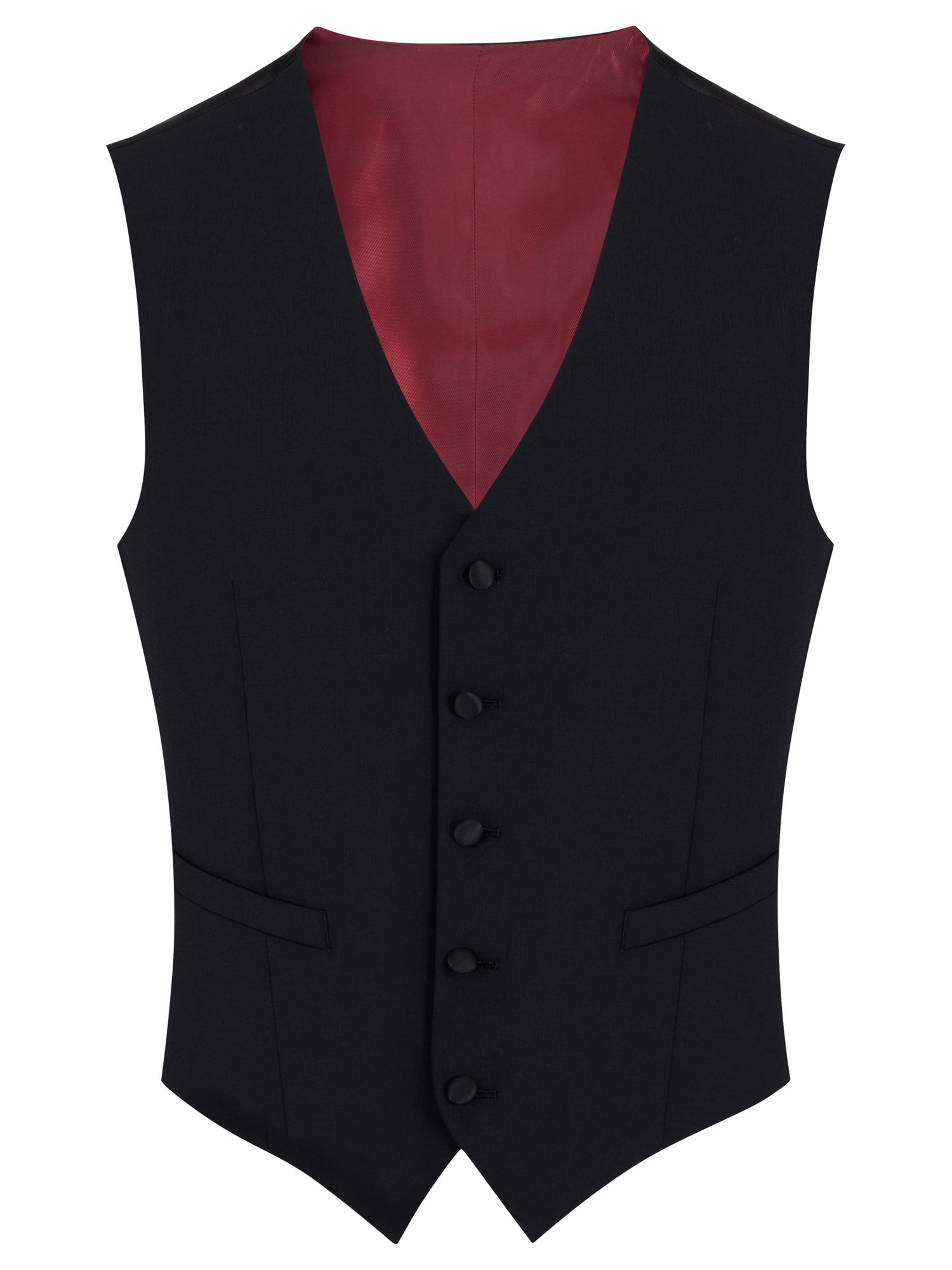 Daniel Grahame Black Bond Mix + Match Suit Waistcoat