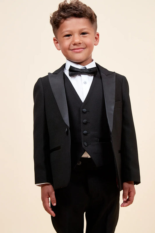 Dalton kids black dj suit