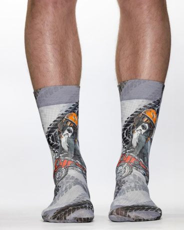 Wigglesteps Scooter Dog Socks