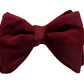 velvet bat wing bow tie