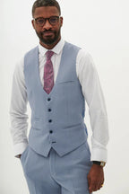 HM5 Sky Blue Waistcoat