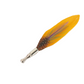 Feather lapel pins choice of colour