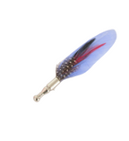 Van Buck Feather Lapel Pin