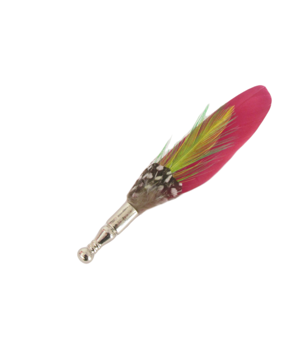Van Buck Feather Lapel Pin