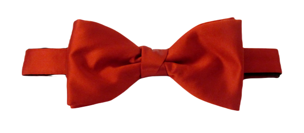 Bow Tie - Van Buck Red Silk