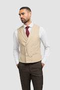Lenox waistcoat Beige