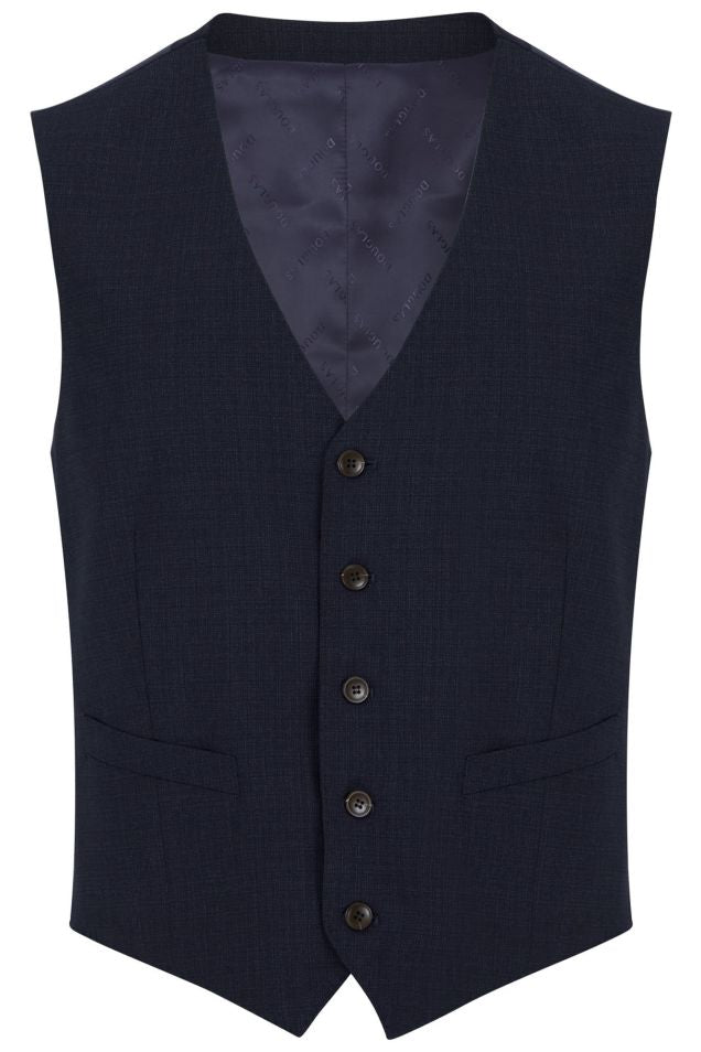 Romelo black waistcoat