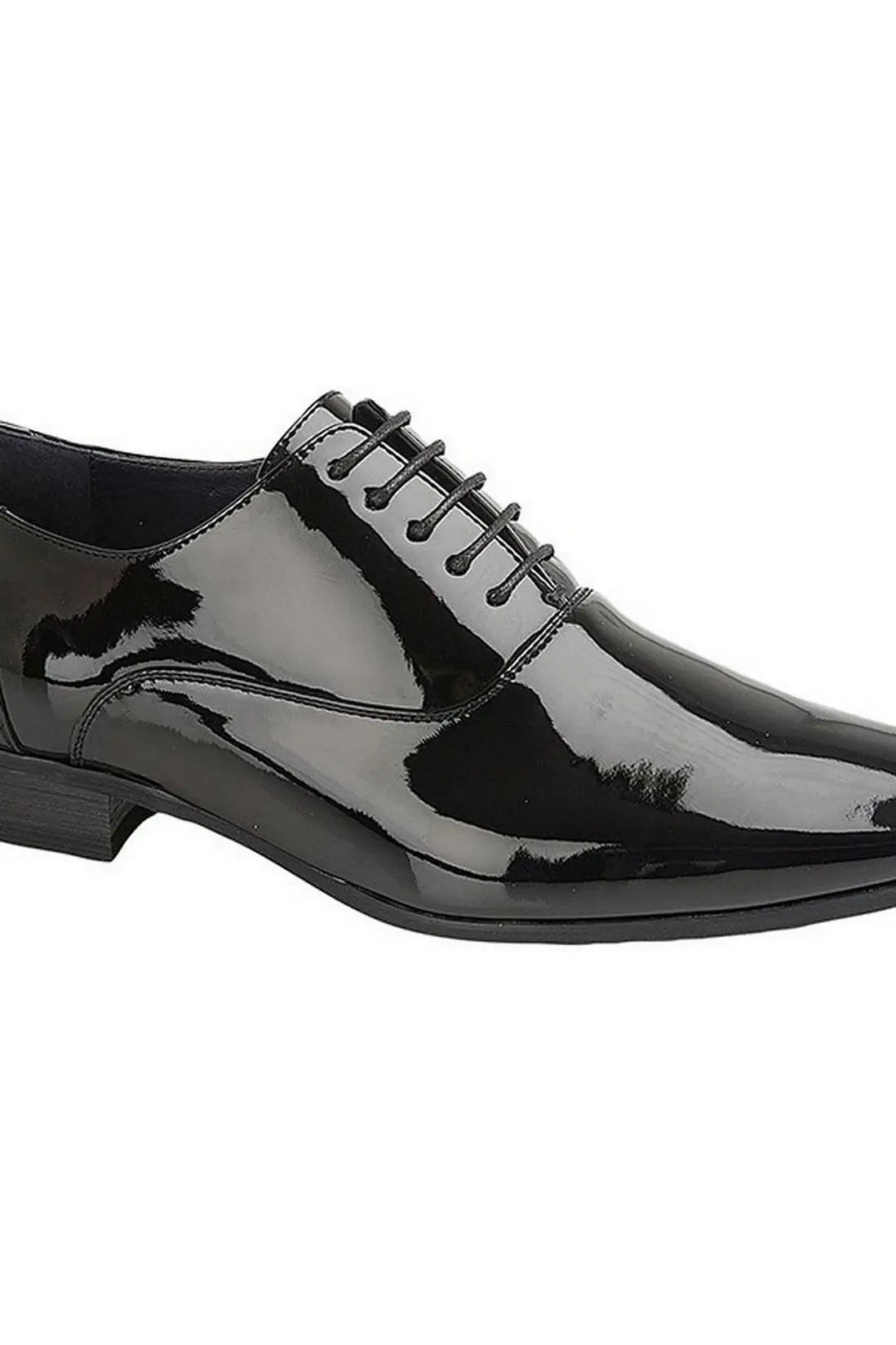 Black Tie Patent Shoe Hire