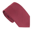 VAN BUCK WINE SLUB TIE AND POCKET SQUARE