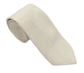 van buck ivory paisley silk tie and pocket square
