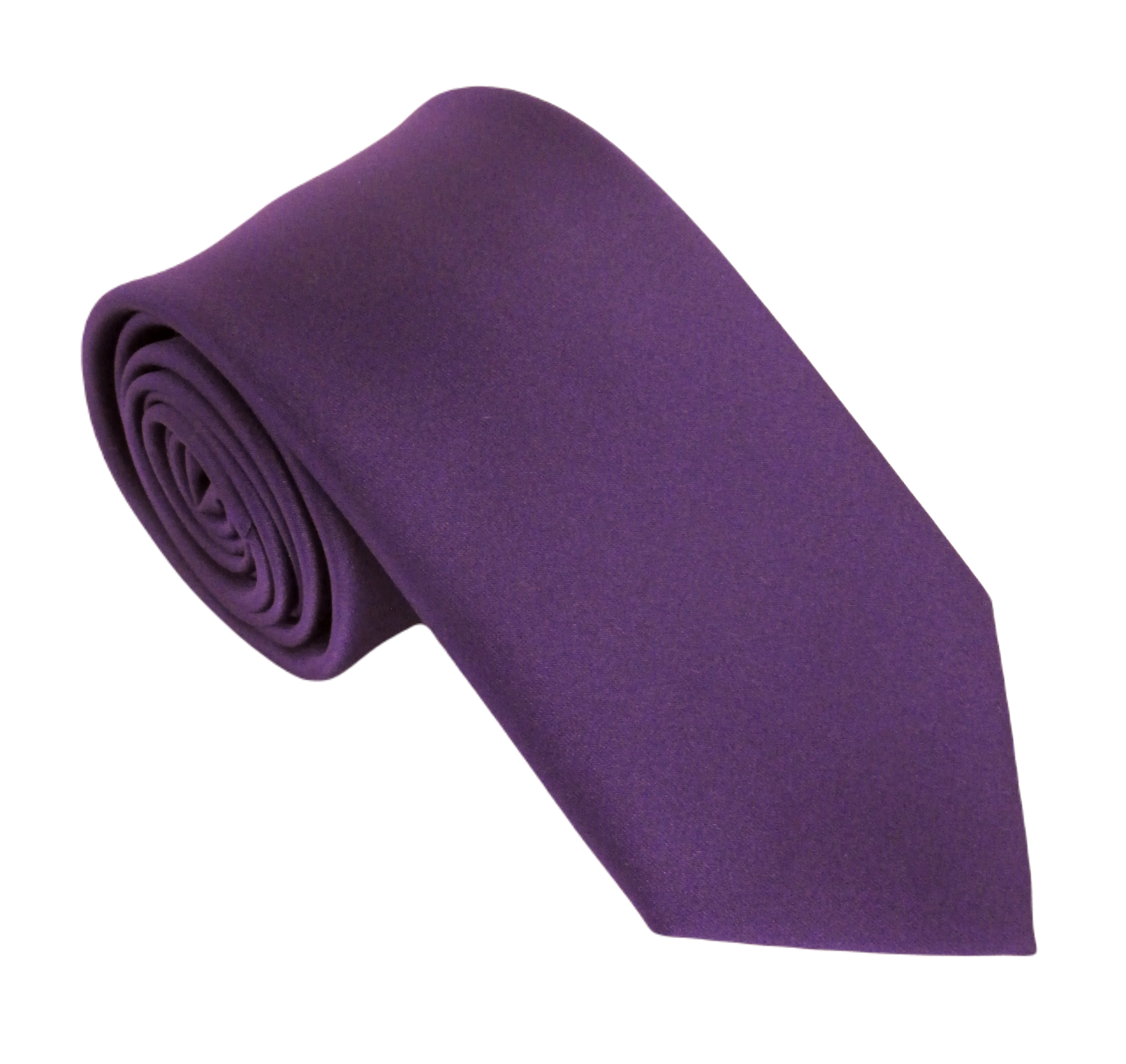 VAN BUCK  Purple 38 TIE AND POCKET SQUARE