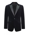 Black Velvet Tux Jacket