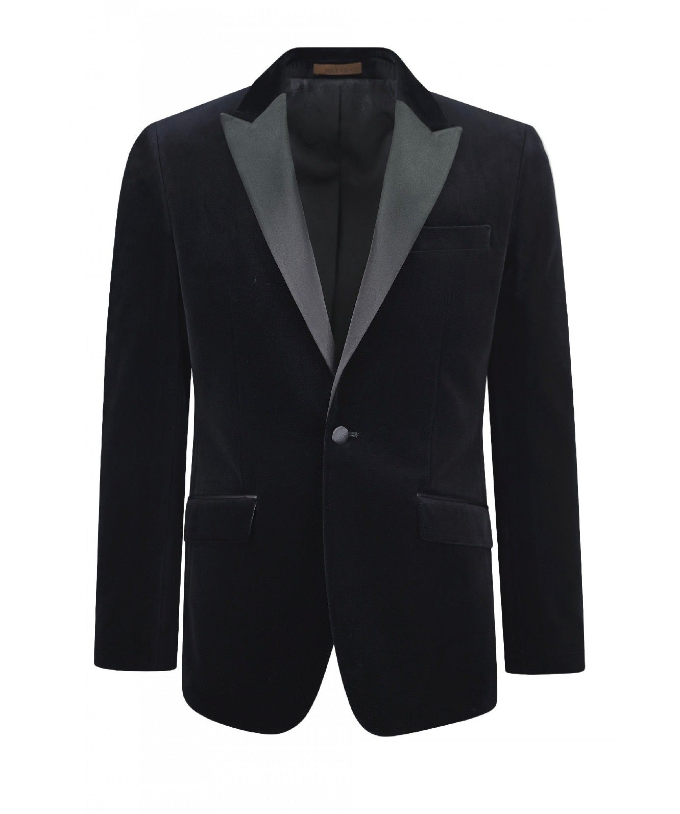 Black Velvet Tux Jacket