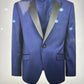 Green/blue tux waistcoat