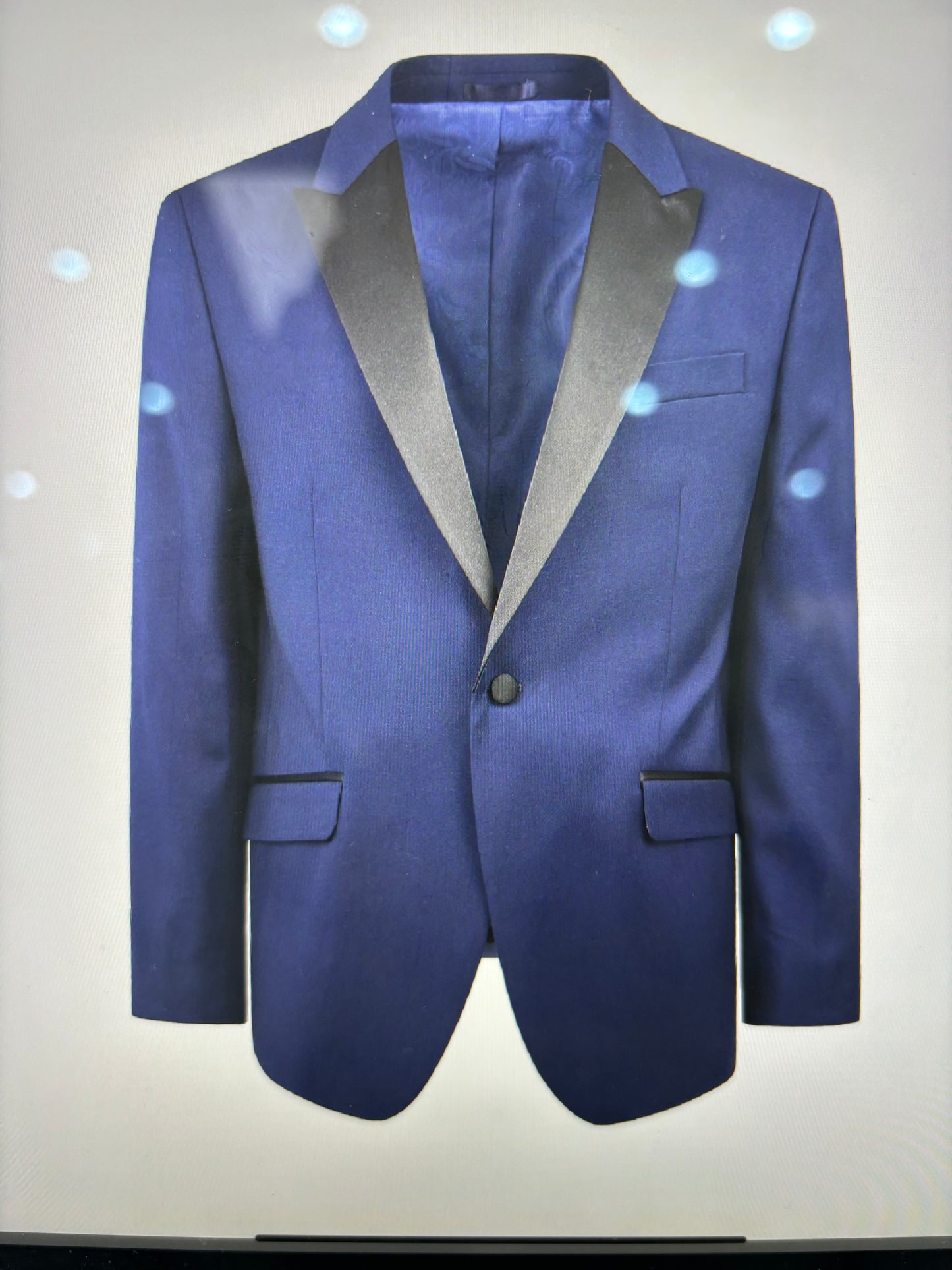 Green/blue tux waistcoat