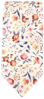 Van Buck Robyn Emily Pink Tie and Pocket Square made with Liberty Fabric