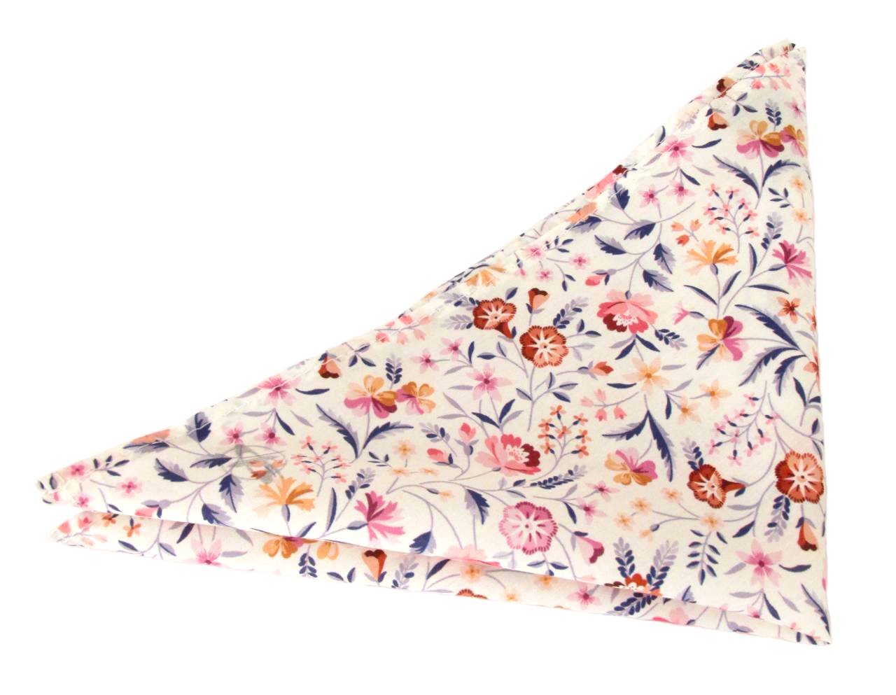Van Buck Robyn Emily Pink Tie and Pocket Square made with Liberty Fabric