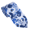 Van Buck Pansy Dot Tie and Pocket Square made with Liberty Fabric