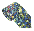 Van Buck Strawberry Theif Teal Tie and Pocket Square made with Liberty Fabric
