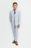Boys light blue suit